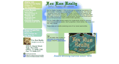 Desktop Screenshot of foxrunrealty.com